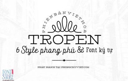 Tải + Download font chữ Handmade FS Tropen Việt hóa đẹp