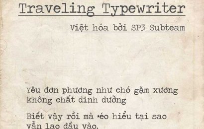 Tải + Download font chữ đánh máy Traveling Typewriter Việt hóa đẹp
