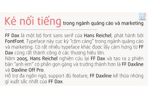 Tải + Download font chữ đến từ gia đình nổi tiếng FS Daxline Pro Việt hóa đẹp