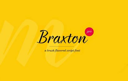 Tải + Download font chữ script Braxton Việt hóa đẹp