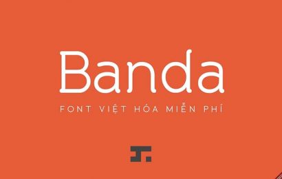 Tải + Download font chữ semi-serif QX Banda Việt hóa đẹp
