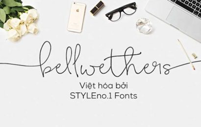 Tải + Download font chữ viết tay Bellwethers Việt hóa đẹp