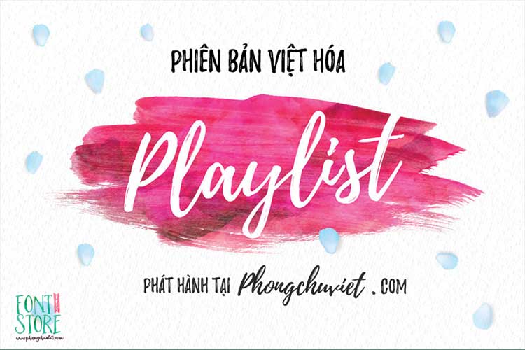 Tải + Download font chữ viết tay FS Playlist Việt hóa đẹp