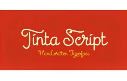 Tải + Download font chữ viết tay Tinta Script Việt hóa đẹp