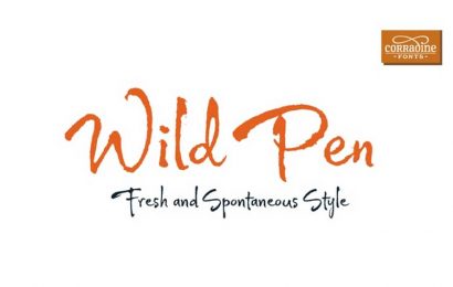 Tải + Download font chữ viết tay Wild Pen Việt hóa đẹp