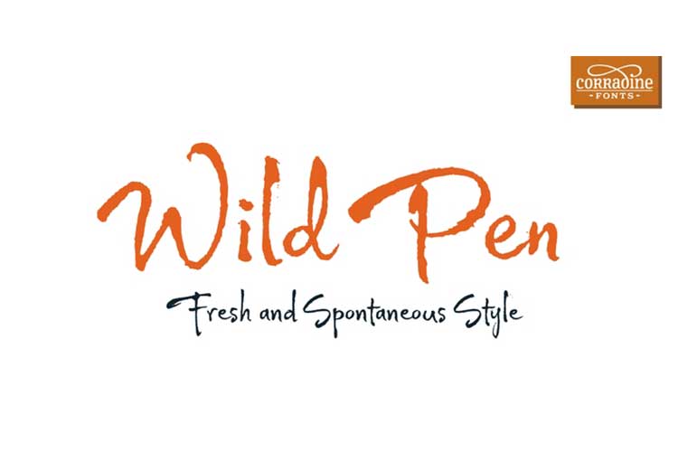 Tải + Download font chữ viết tay Wild Pen Việt hóa đẹp