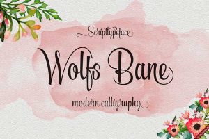 Tải + Download font chữ viết tay Wolfsbane Việt hóa đẹp