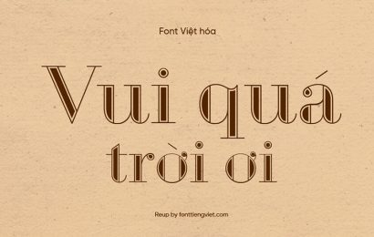 Tải + Download font chữ UVF Geotica 2012 việt hóa cực đẹp