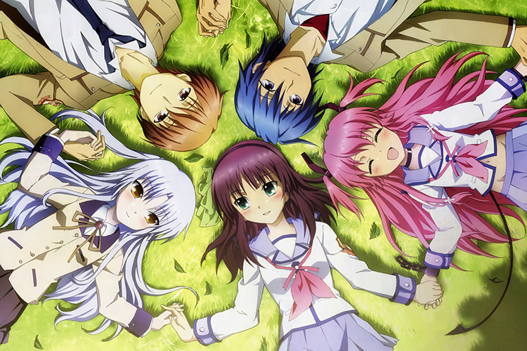 Tải + Download hình nền Anime Angel Beats! 4k Ultra full hd