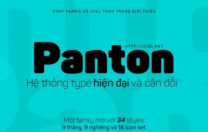 Tải + Download font chữ sans serif Panton Việt hóa đẹp