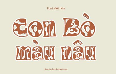 Tải + Download font chữ Moo Lah Lah gõ tiếng việt miễn phí