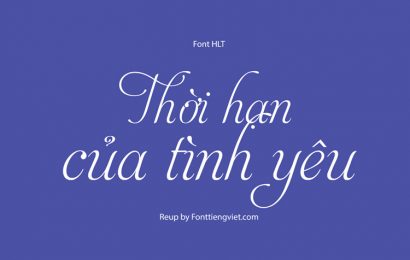 Tải + Download font chữ Việt hóa HLT AphroditeSlimPro miễn phí (Free)