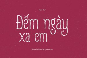 Tải + Download font chữ Việt hóa HLT Gulyesa Script miễn phí