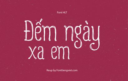 Tải + Download font chữ Việt hóa HLT Gulyesa Script miễn phí