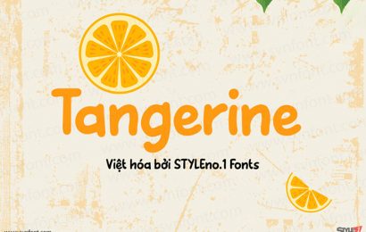 Tải + Download font chữ Việt hóa SVN Tangerine HB miễn phí