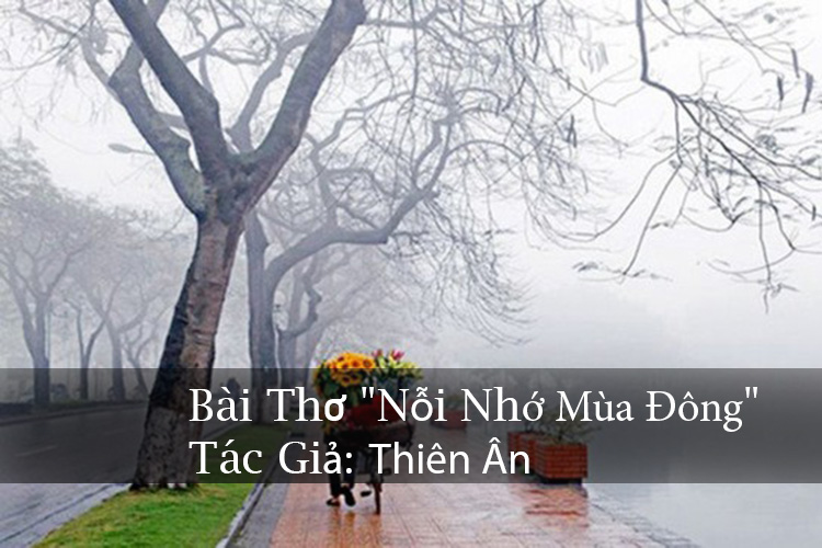 Bài thơ “NỖI NHỚ MÙA ĐÔNG” của Tác Giả: Thiên Ân