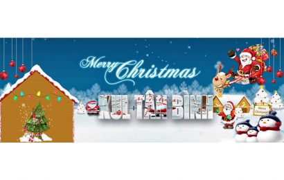 Tải + Download file PSD ảnh bìa (cover) Merry Christmas đẹp