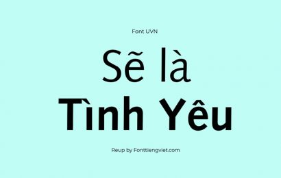 Tải + Download font chữ Việt hóa SFU Syntax free