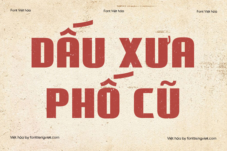 Tải + Download font chữ Việt hóa 1FTV Huxley Max ExtraBlack free