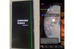 Galaxy S24 Ultra gặp lỗi sọc xanh màn hình