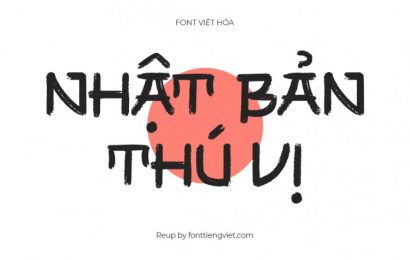 Tải + Download font chữ Việt hóa SVN Shikamaru ( Phong cách nhật )