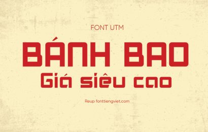 Tải + Download font chữ Việt hóa UTM Akashi đẹp free