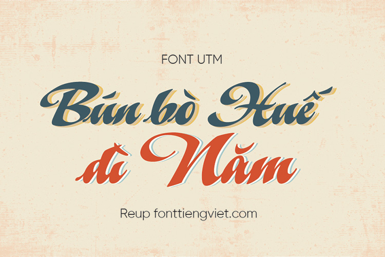 Tải + Download Font Việt Hóa UTM A&S Graceland đẹp free