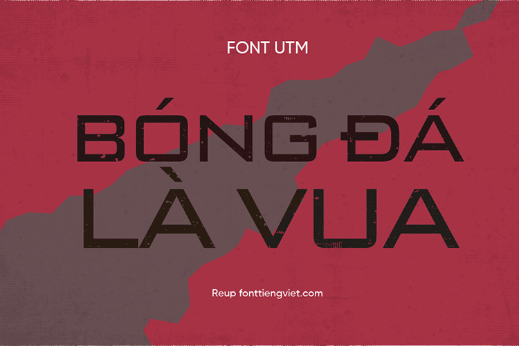 Tải + Download Font Việt Hóa UTM Banque tinh tế đẹp free