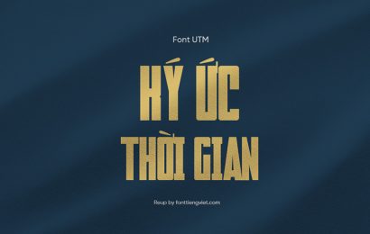Tải + Download font chữ Việt hóa UTM Faltura đẹp free