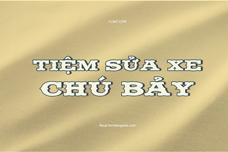 Tải + Download Font Việt Hóa UTM Fancy Full tinh tế đẹp free