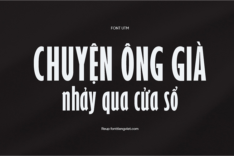 Tải + Download font chữ Việt hóa UTM Gill Sans đẹp free