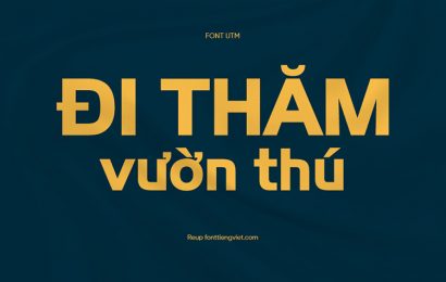 Tải + Download Font Việt Hóa UTM Hanzel tinh tế đẹp free