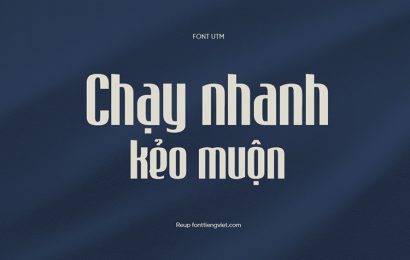 Tải + Download Font Việt Hóa UTM Mabella tinh tế đẹp free