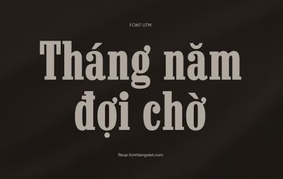Tải + Download Font Việt Hóa UTM Marlboro tinh tế đẹp free