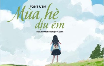 Tải + Download font chữ Việt hóa UTM Pierre đẹp free
