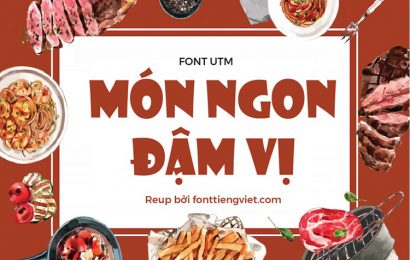 Tải + Download font chữ Việt hóa UTM Showcard đẹp free