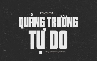 Tải + Download Font Việt Hóa UTM Talling tinh tế đẹp free