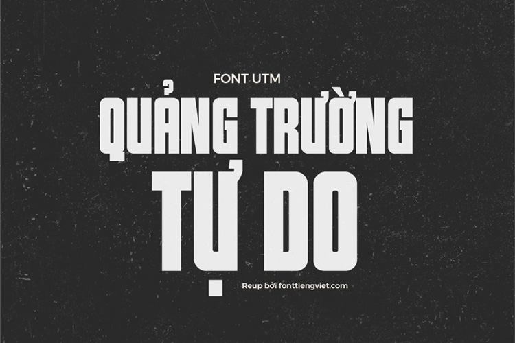 Tải + Download Font Việt Hóa UTM Talling tinh tế đẹp free
