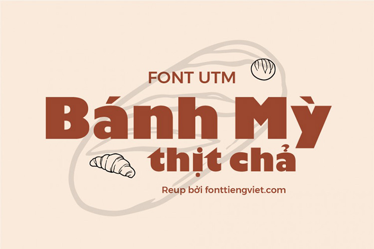 Tải + Download Font Việt Hóa UTM Thanh Nhac TL tinh tế đẹp free