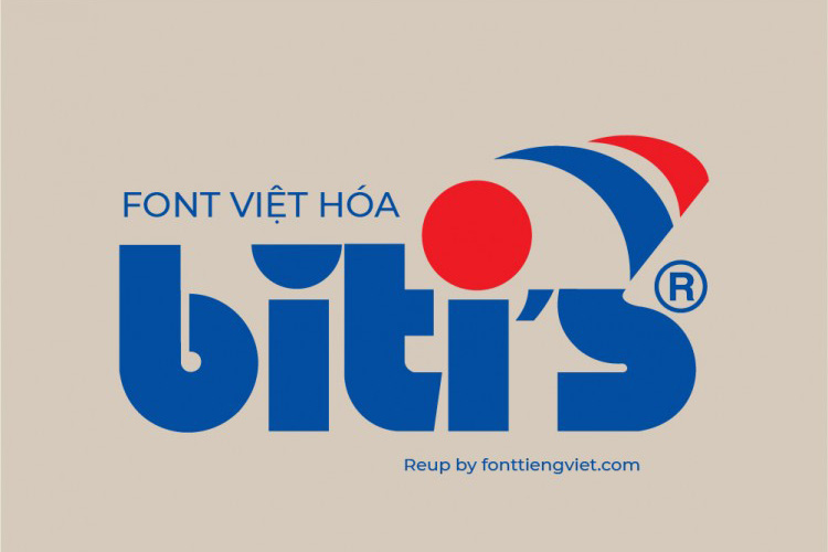 Tải + Download Font Việt Hóa UVN Bai Sau Nang dùng trong logo Bitis